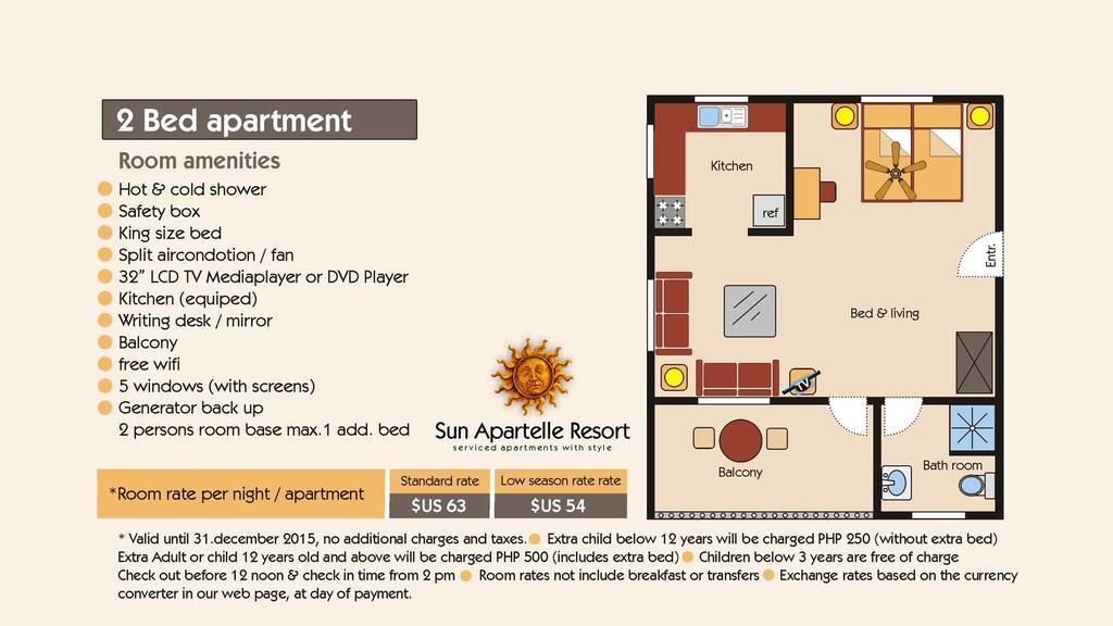 Sun Apartelle Панглао Екстериор снимка